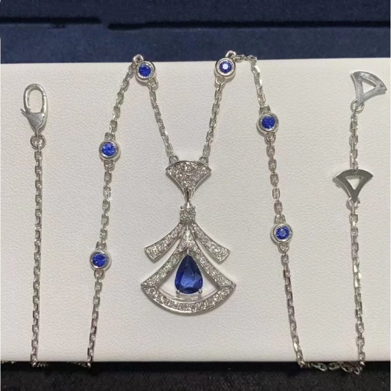 [Royal Jewelry]DREAM NECKLACE AGATE DIAMOND SILVER