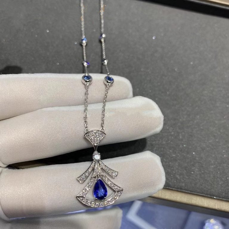[Royal Jewelry]DREAM NECKLACE AGATE DIAMOND SILVER