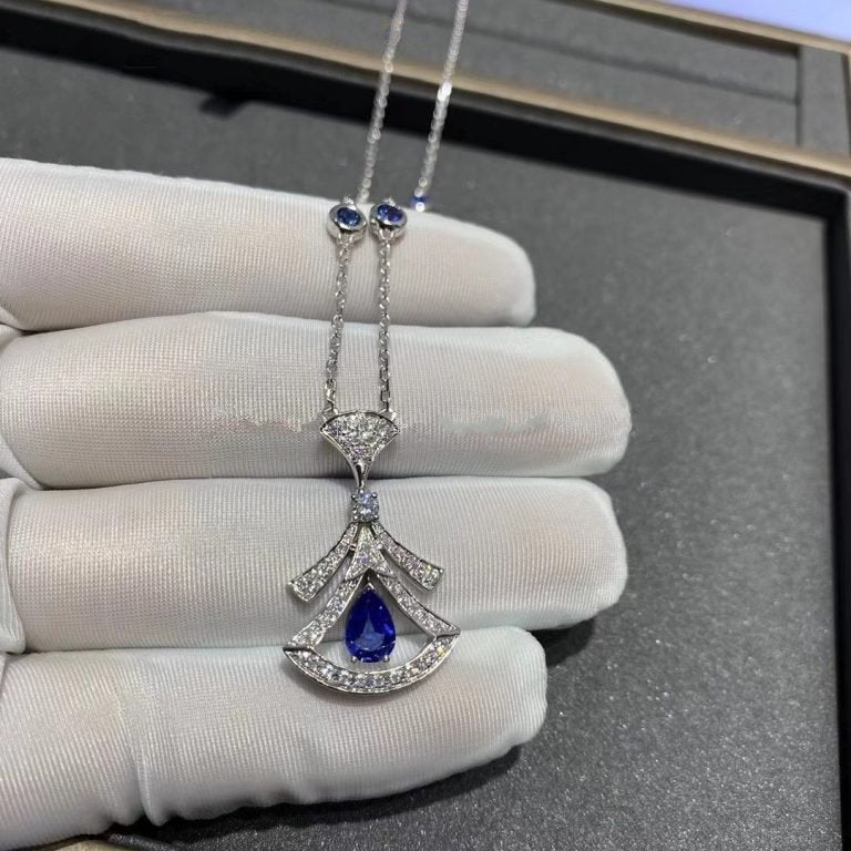 [Royal Jewelry]DREAM NECKLACE AGATE DIAMOND SILVER