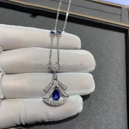 [Royal Jewelry]DREAM NECKLACE AGATE DIAMOND SILVER