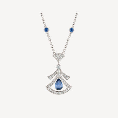 [Royal Jewelry]DREAM NECKLACE AGATE DIAMOND SILVER