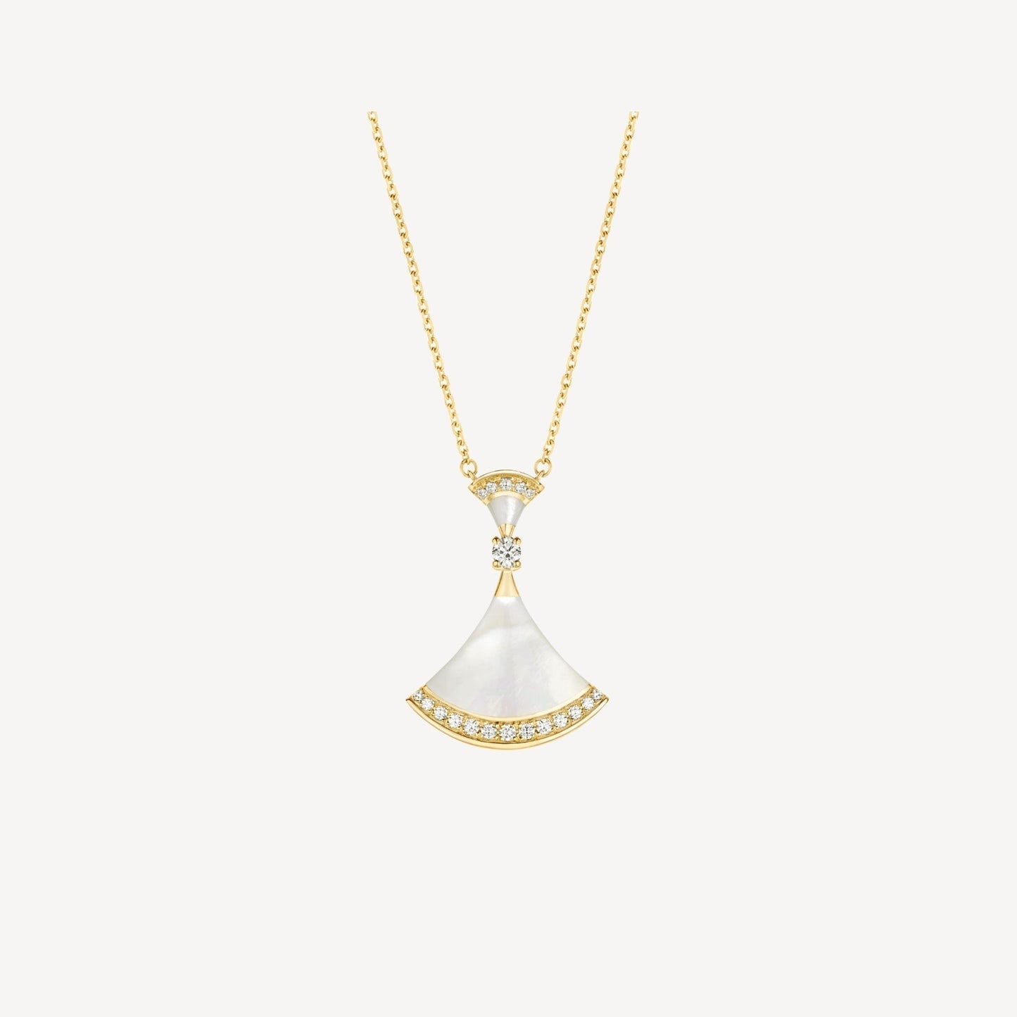 [Royal Jewelry]DREAM NECKLACE MOP GOLD DIAMOND