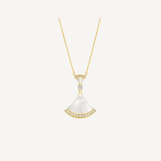 [Royal Jewelry]DREAM NECKLACE MOP GOLD DIAMOND