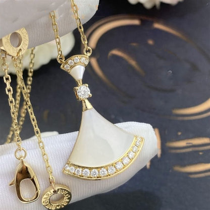 [Royal Jewelry]DREAM NECKLACE MOP GOLD DIAMOND