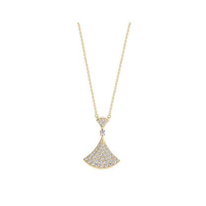 [Royal Jewelry]DREAM NECKLACE GOLD FULL DIAMOND