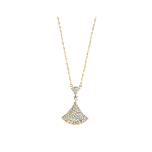 [Royal Jewelry]DREAM NECKLACE GOLD FULL DIAMOND