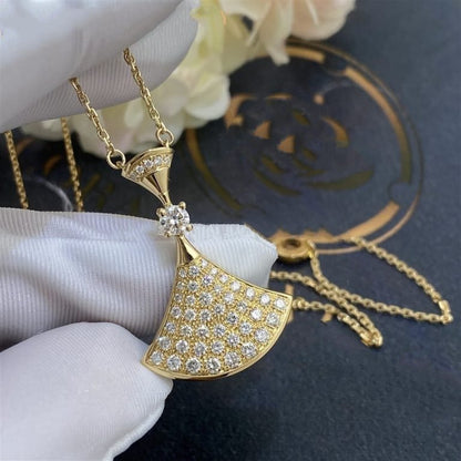 [Royal Jewelry]DREAM NECKLACE GOLD FULL DIAMOND