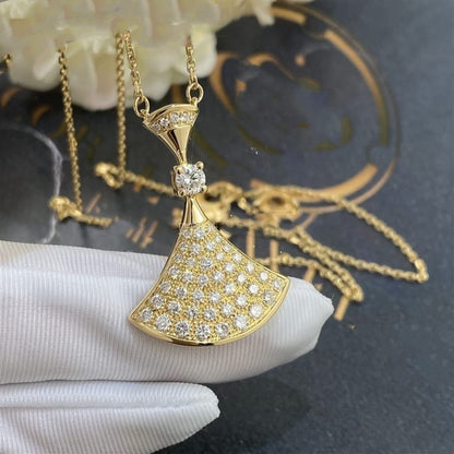 [Royal Jewelry]DREAM NECKLACE GOLD FULL DIAMOND