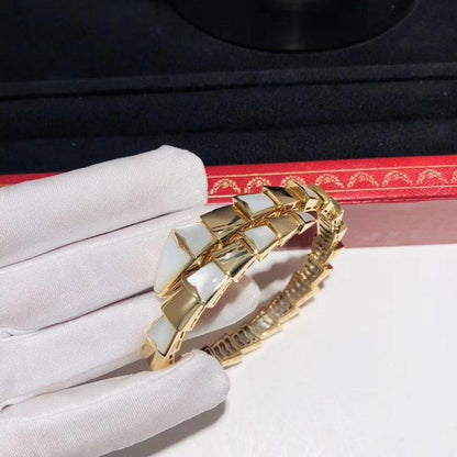 [Royal Jewelry]SERPENTI BRACELET MOP GOLD