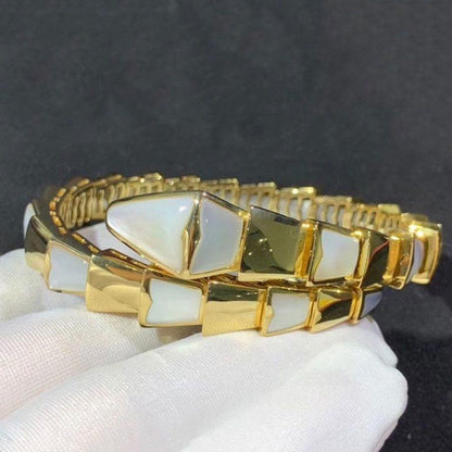 [Royal Jewelry]SERPENTI BRACELET MOP GOLD