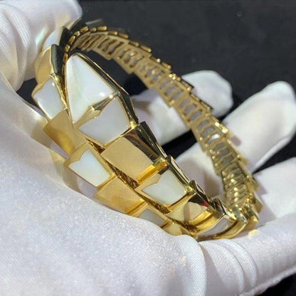 [Royal Jewelry]SERPENTI BRACELET MOP GOLD