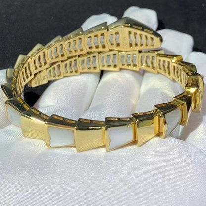 [Royal Jewelry]SERPENTI BRACELET MOP GOLD