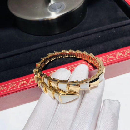[Royal Jewelry]SERPENTI BRACELET MOP GOLD