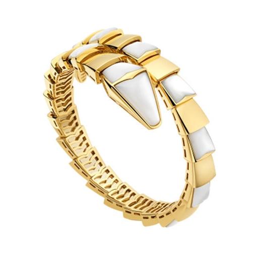 [Royal Jewelry]SERPENTI BRACELET MOP GOLD