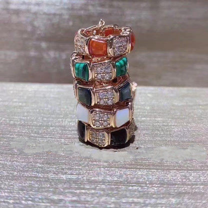 [Royal Jewelry]SERPENTI PEDANT DIAMOND NECKLACE