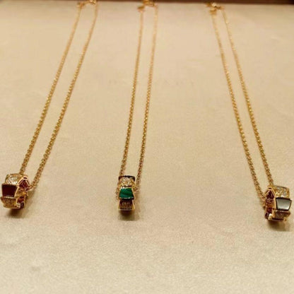 [Royal Jewelry]SERPENTI PEDANT DIAMOND NECKLACE