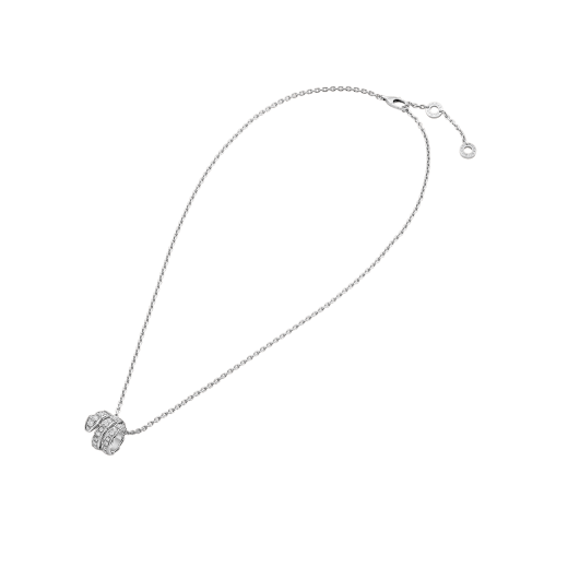 [Royal Jewelry]SERPENTI  NECKLACE DOUBLE RING DIAMOND