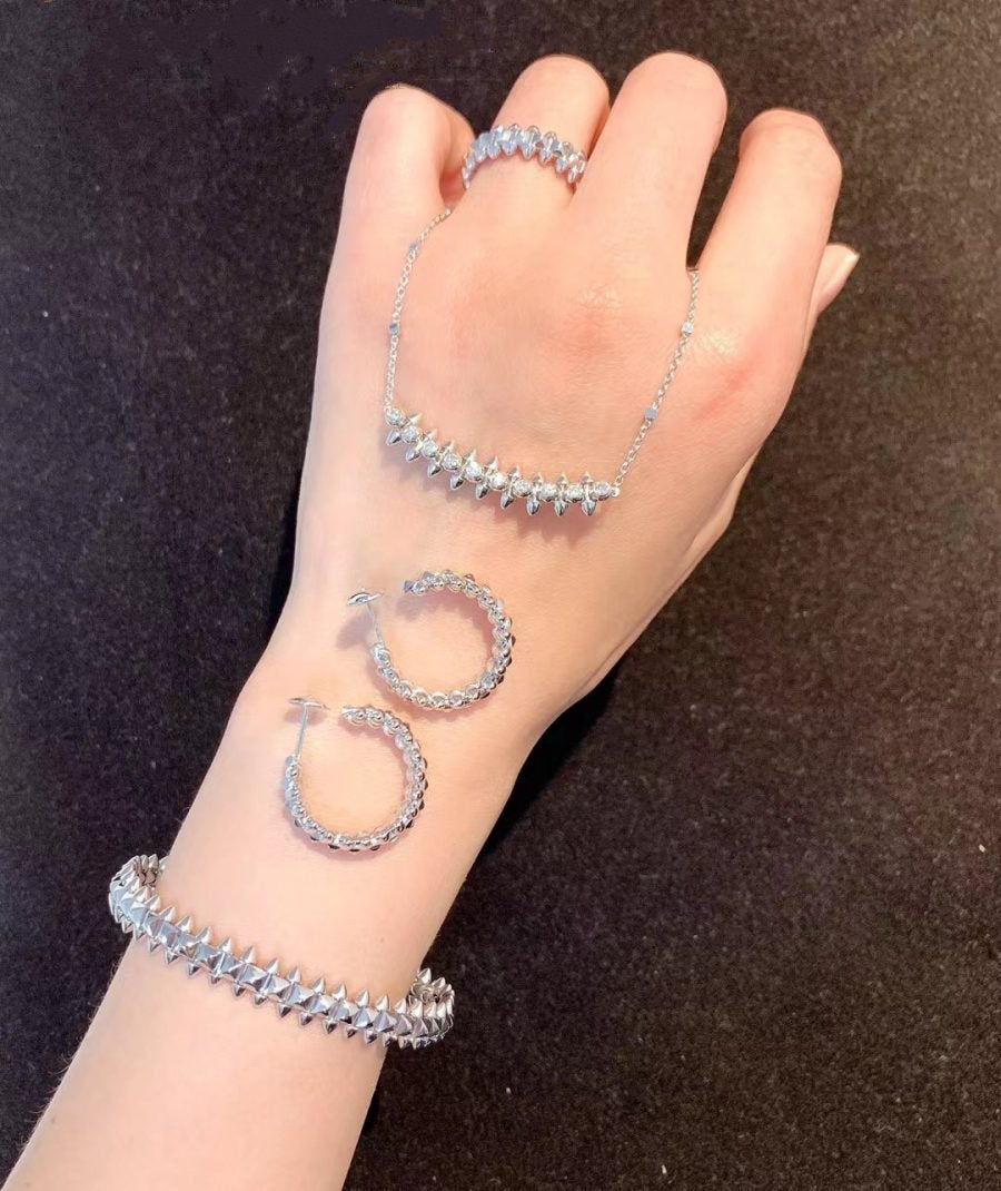 [Royal Jewelry]CLASH SILVER BRACELET