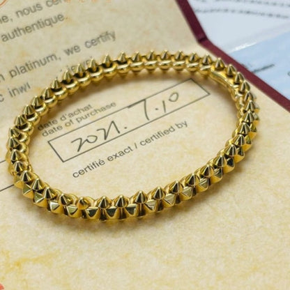 [Royal Jewelry]CLASH GOLD BRACELET
