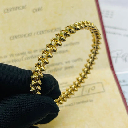 [Royal Jewelry]CLASH GOLD BRACELET
