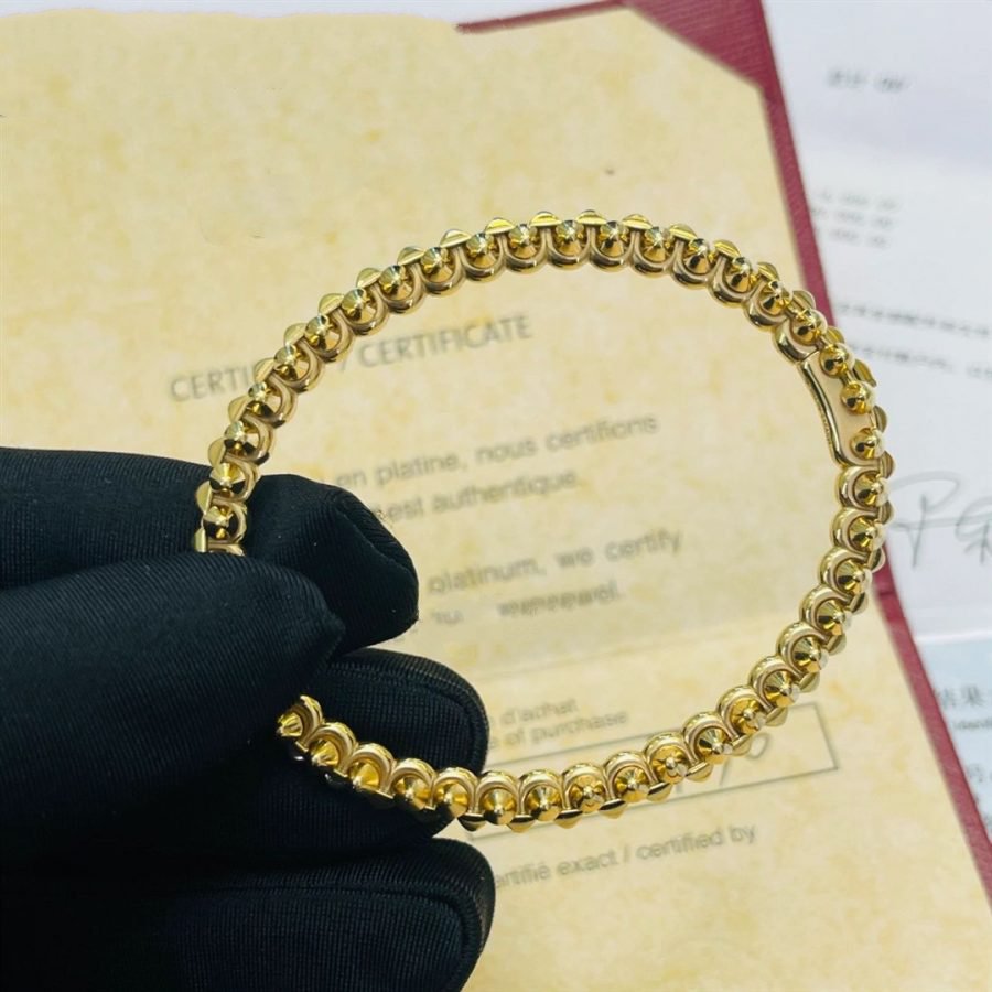 [Royal Jewelry]CLASH GOLD BRACELET