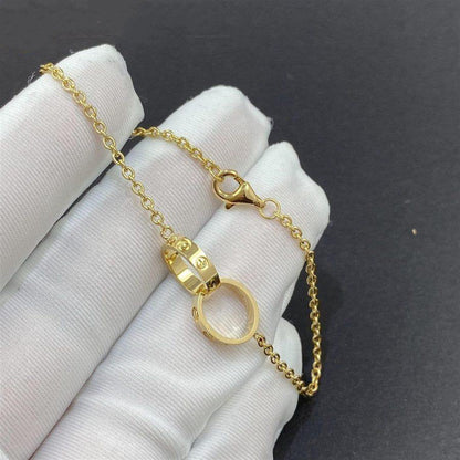 [Royal Jewelry]LOVE BRACELET DOUBLE RING