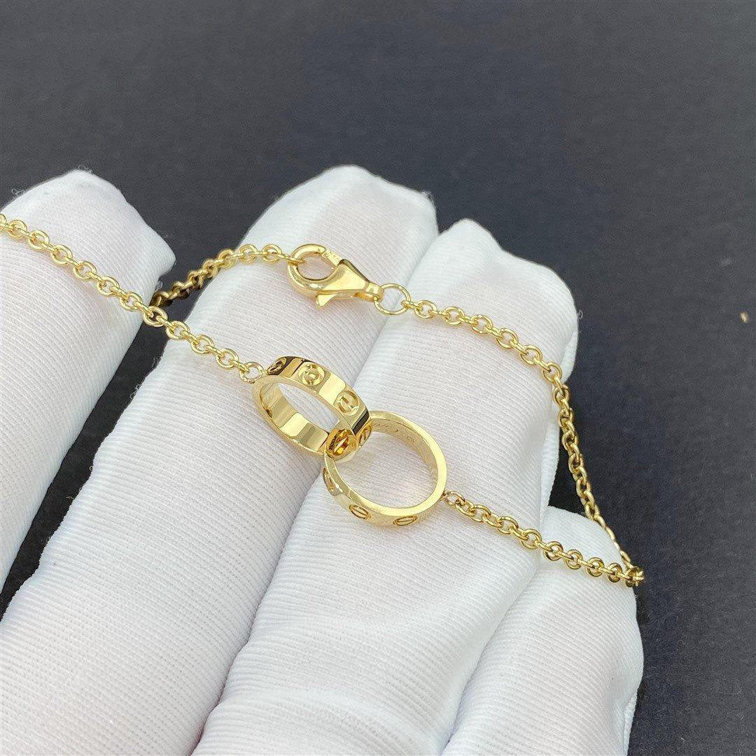 [Royal Jewelry]LOVE BRACELET DOUBLE RING