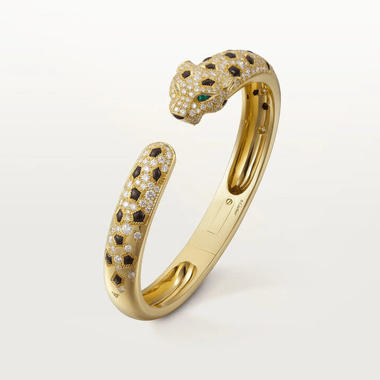 [Royal Jewelry]PANTHERE BIG BRACELET DIAMONDS