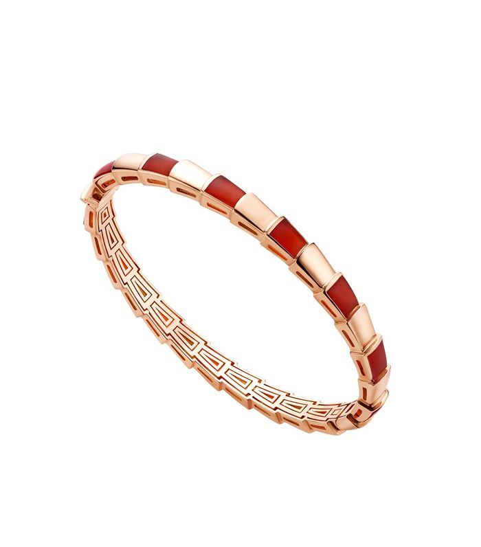 [Royal Jewelry]SERPENTI BRACELET PINK GOLD RUBELLITE