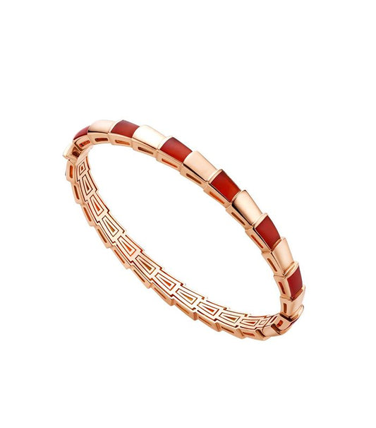 [Royal Jewelry]SERPENTI BRACELET PINK GOLD RUBELLITE