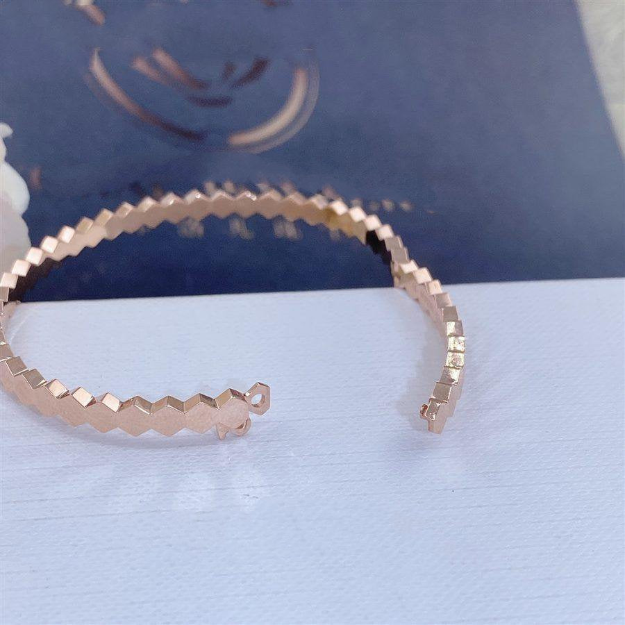 [Royal Jewelry]BEE LOVE PINK GOLD BRACELET