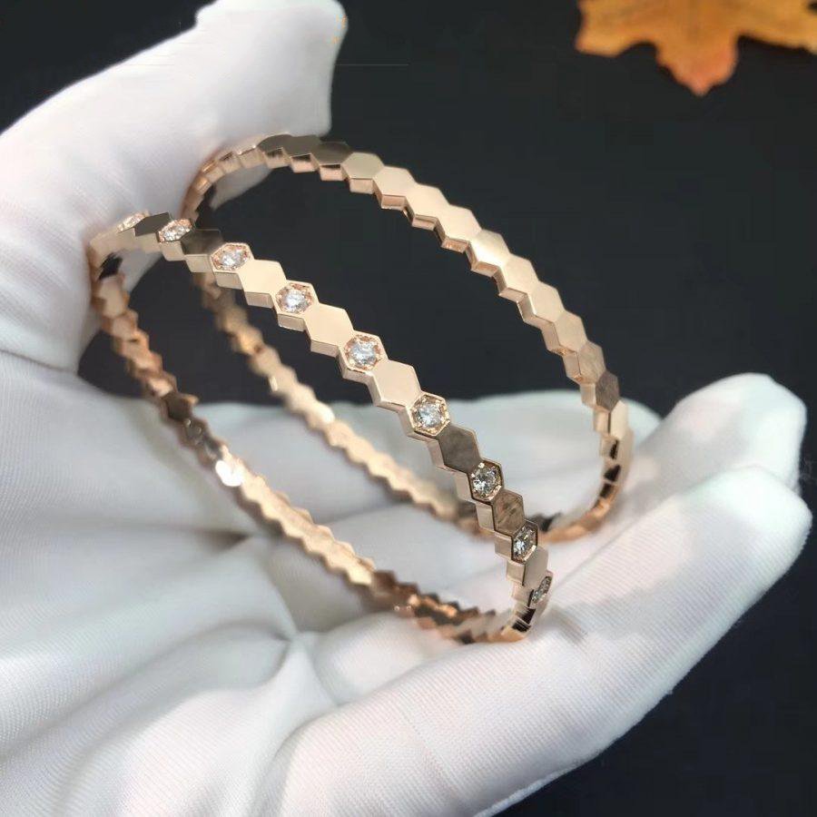 [Royal Jewelry]BEE LOVE SILVER DIAMOND BRACELET