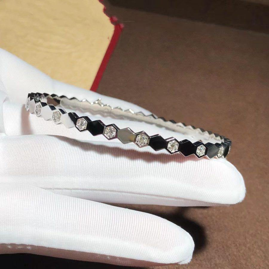 [Royal Jewelry]BEE LOVE SILVER DIAMOND BRACELET