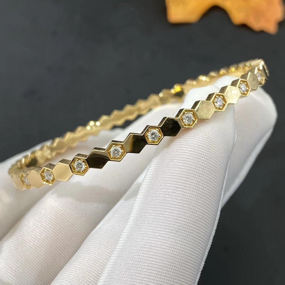 [Royal Jewelry]BEE LOVE GOLD DIAMOND BRACELET