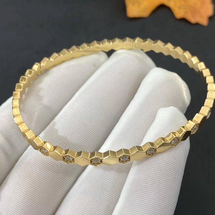 [Royal Jewelry]BEE LOVE GOLD DIAMOND BRACELET