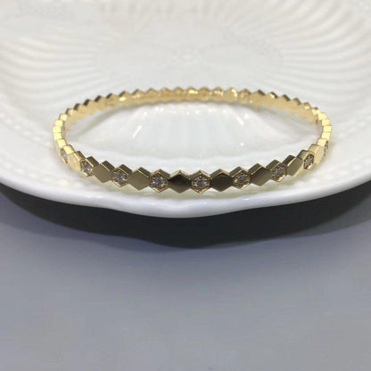 [Royal Jewelry]BEE LOVE GOLD DIAMOND BRACELET