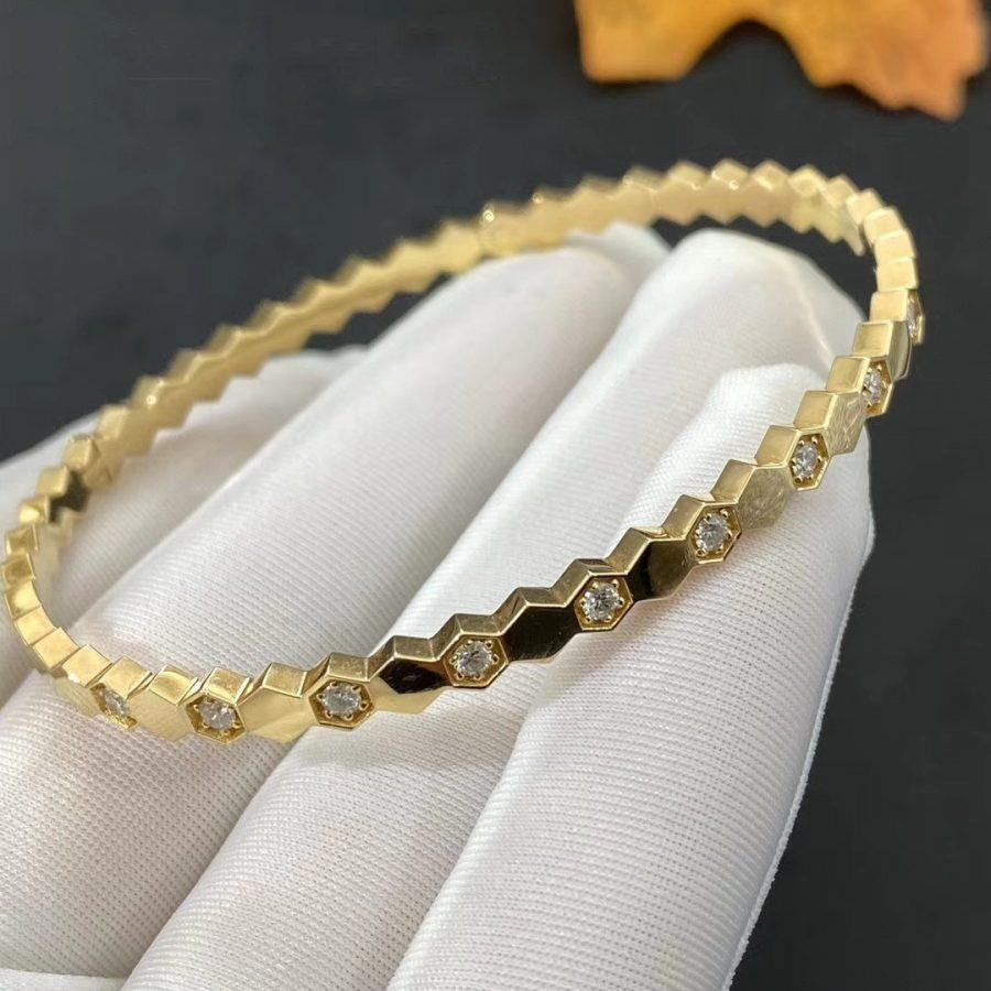 [Royal Jewelry]BEE LOVE GOLD DIAMOND BRACELET
