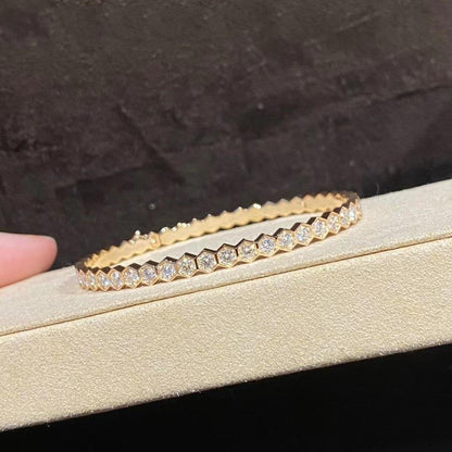 [Royal Jewelry]BEE LOVE GOLD BRACELET FULL DIAMOND