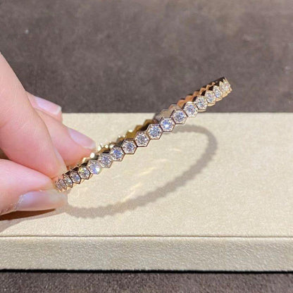 [Royal Jewelry]BEE LOVE GOLD BRACELET FULL DIAMOND