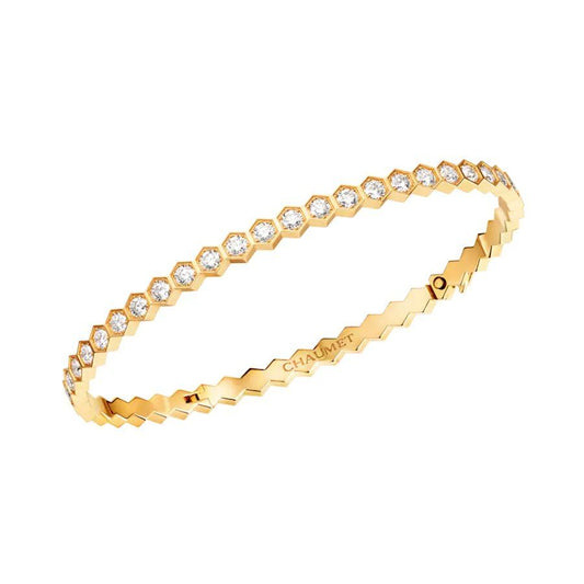 [Royal Jewelry]BEE LOVE GOLD BRACELET FULL DIAMOND
