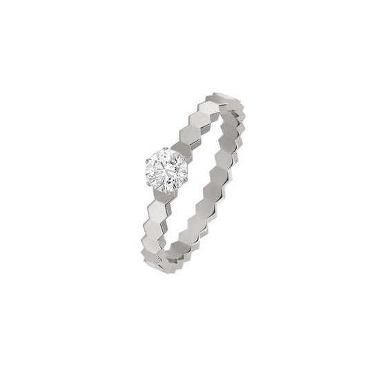[Royal Jewelry]BEE LOVE RING SILVER 1 DIAMOND
