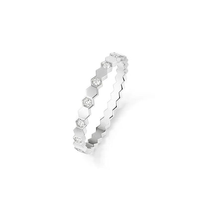 [Royal Jewelry]BEE LOVE RING SILVER DIAMOND