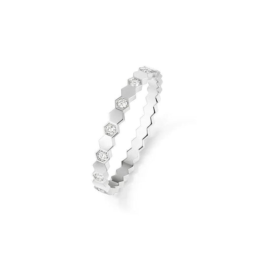 [Royal Jewelry]BEE LOVE RING SILVER DIAMOND