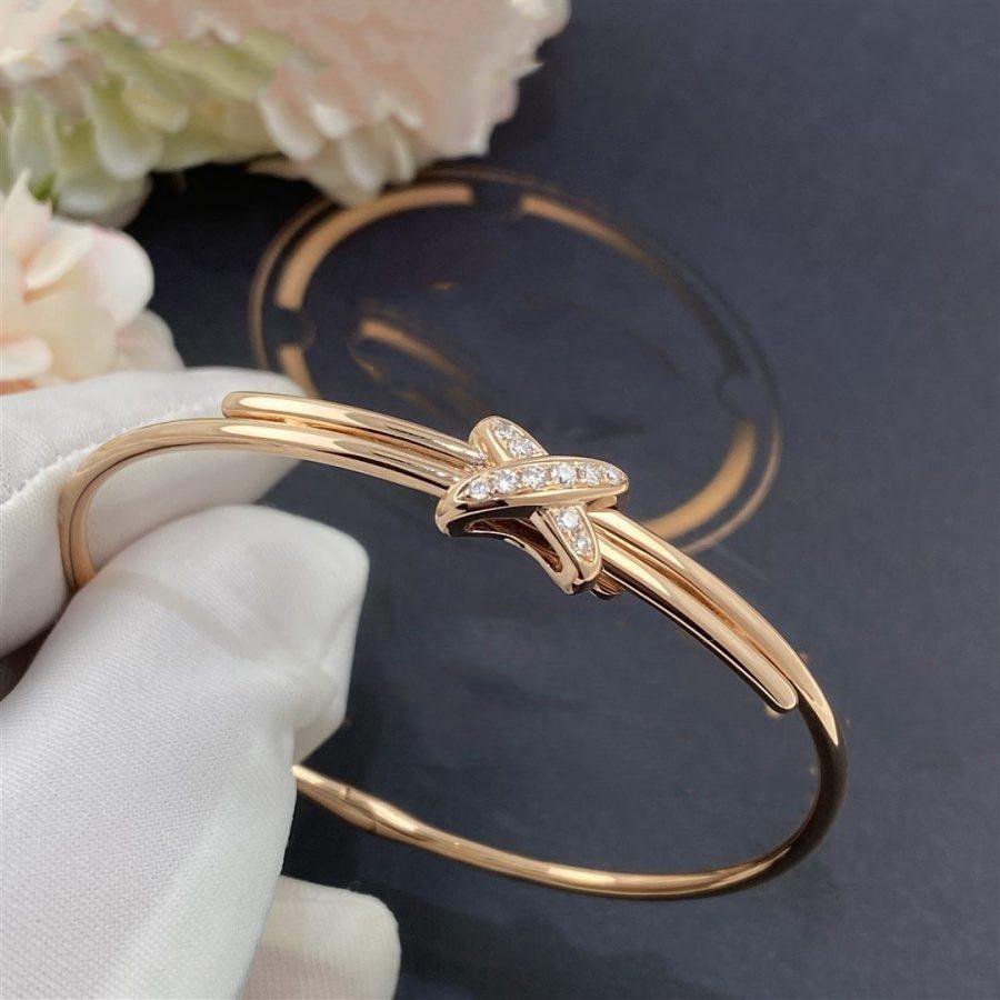 [Royal Jewelry]JEUX DE BRACELET PINK GOLD DIAMONDS