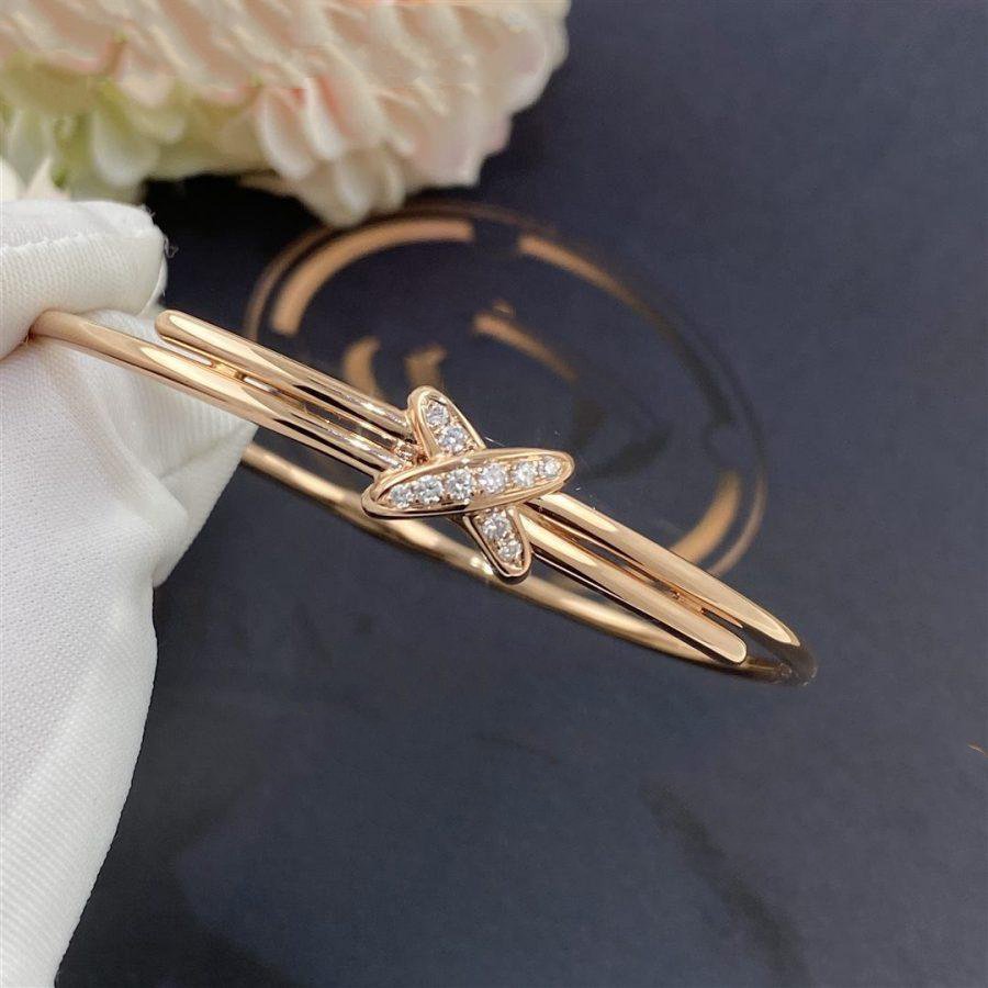 [Royal Jewelry]JEUX DE BRACELET PINK GOLD DIAMONDS