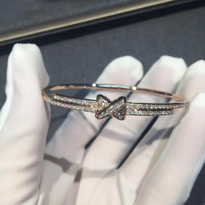 [Royal Jewelry]JEUX DE BRACELET DIAMONDS PINK GOLD