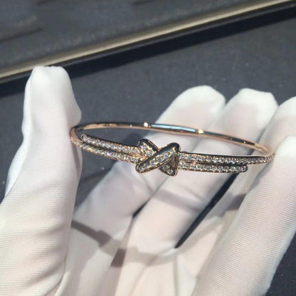 [Royal Jewelry]JEUX DE BRACELET DIAMONDS PINK GOLD
