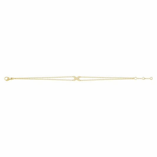 [Royal Jewelry]JEUX BRACELET GOLD DIAMOND