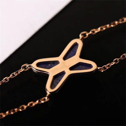 [Royal Jewelry]Hollow Design Four-Leaf Clover Flower Shape Ring