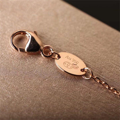 [Royal Jewelry]Hollow Design Four-Leaf Clover Flower Shape Ring